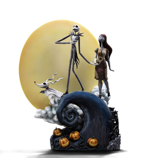 Nightmare before Christmas Deluxe Art Scale Statue 1/10 Jack and Sally 39 cm Statues