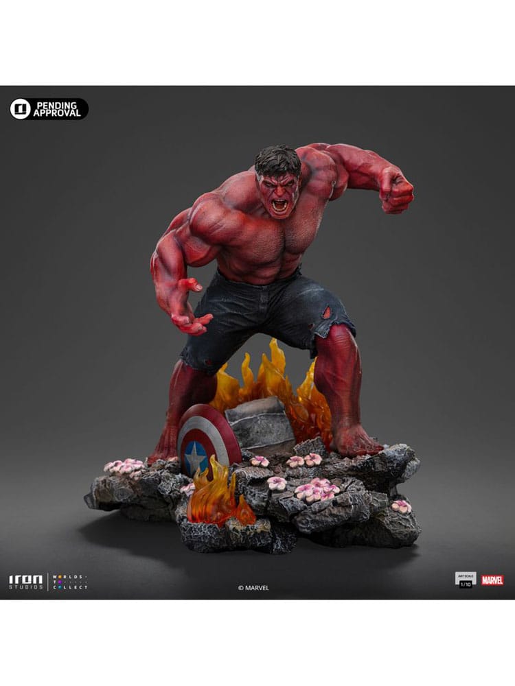Marvel Art Scale Statue 1/10 Red Hulk 23 cm
