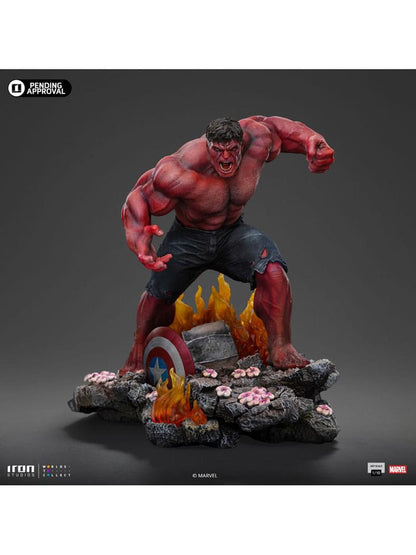 Marvel Art Scale Statue 1/10 Red Hulk 23 cm