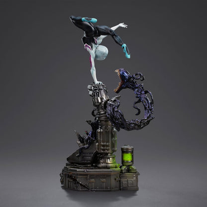 Spider-Man vs Villains Art Scale Statue 1/10 Ghost Spider Diorama 34 cm Statues