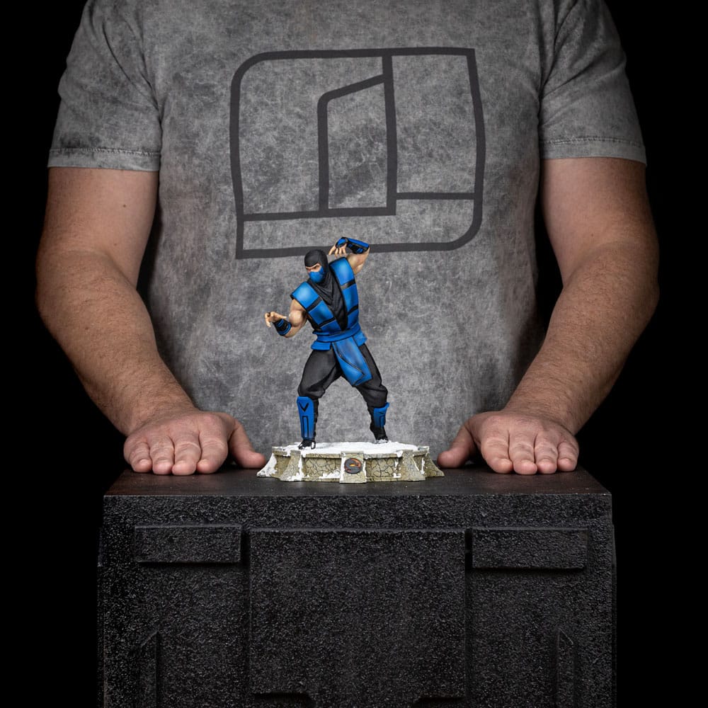 Mortal Kombat Art Scale Statue 1/10 Sub-Zero (Ninjas Collection) heo Exclusice 21 cm