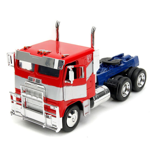 Transformers Diecast Model 1/24 Big Rig T7 Optimus Prime Vehicles
