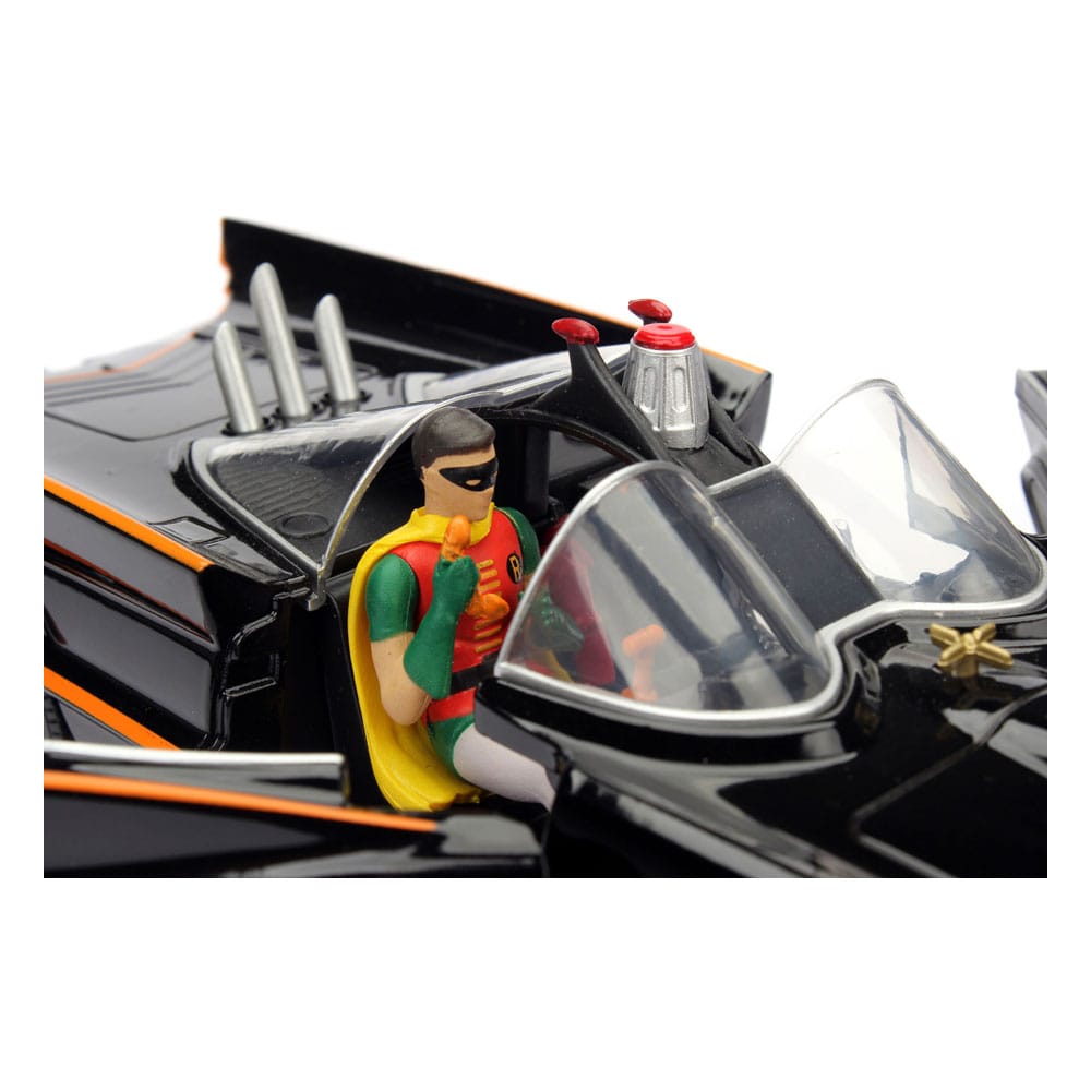 DC Comics Diecast Model 1/24 Batman 1966 Classic Batmobile Vehicles