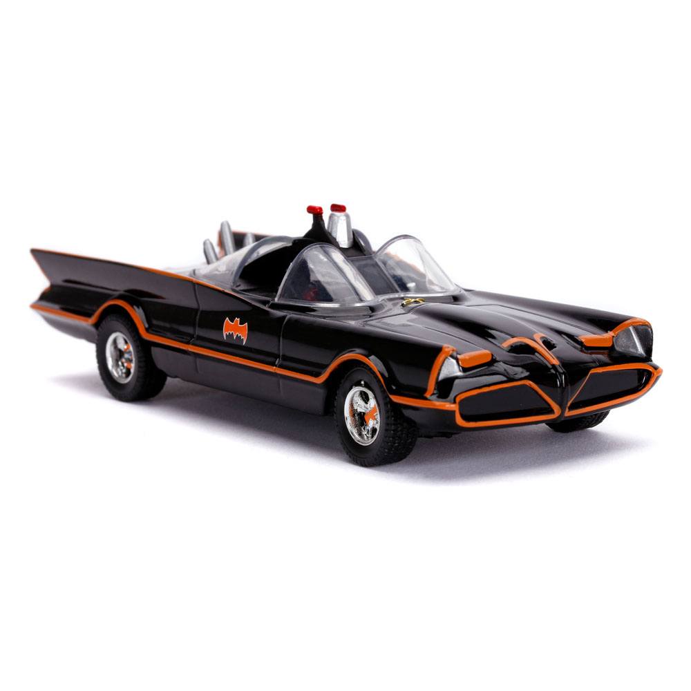 Batman Classic TV Series Diecast Model 1/32 1966 Classic Batmobile with Figure Vehicles