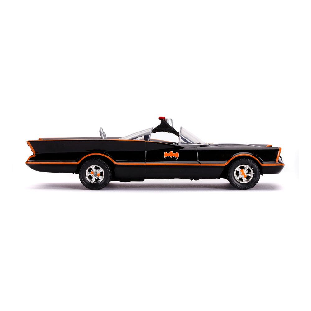 Batman Classic TV Series Diecast Model 1/32 1966 Classic Batmobile with Figure Vehicles