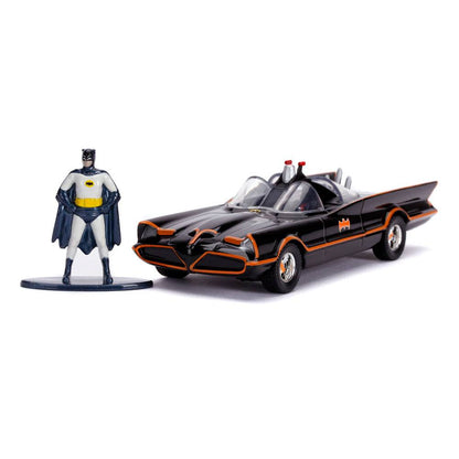 Batman Classic TV Series Diecast Model 1/32 1966 Classic Batmobile with Figure Vehicles