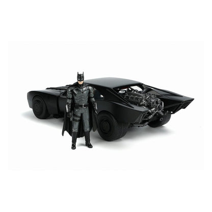 Batman 2022 Hollywood Rides Diecast Model 1/18 2022 Batmobile with Figure Vehicles