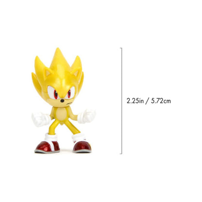Sonic the Hedgehog Nano Metalfigs Diecast Mini Figures 3-Pack 5 cm Mini-figures
