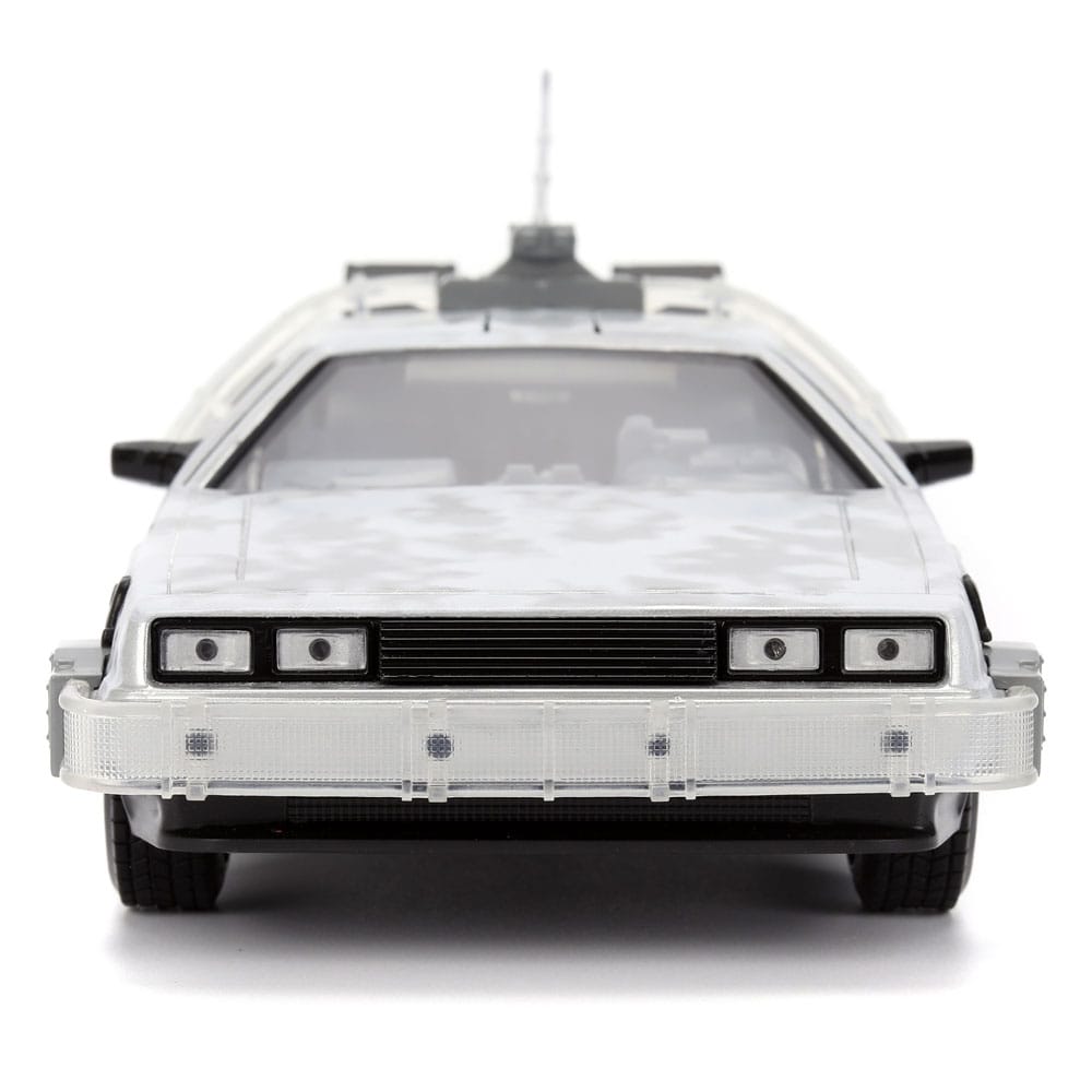 Back to the Future Diecast Model 1/24 Time Machine Frost
