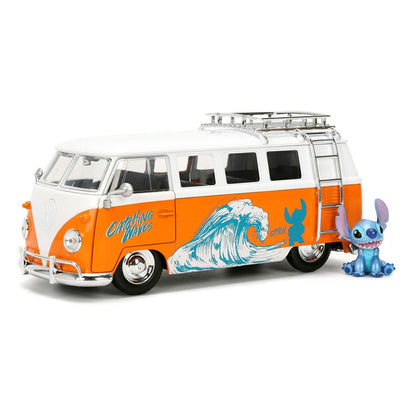 Lilo & Stitch Diecast Model 1/24 1961 VW Bus Stitch