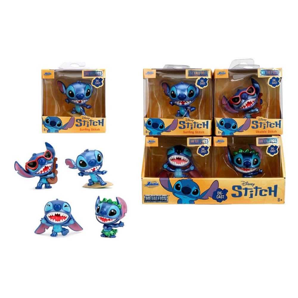 Lilo & Stitch Nano Metalfigs Diecast Mini Figures Wave 2 7 cm Assortment (12)