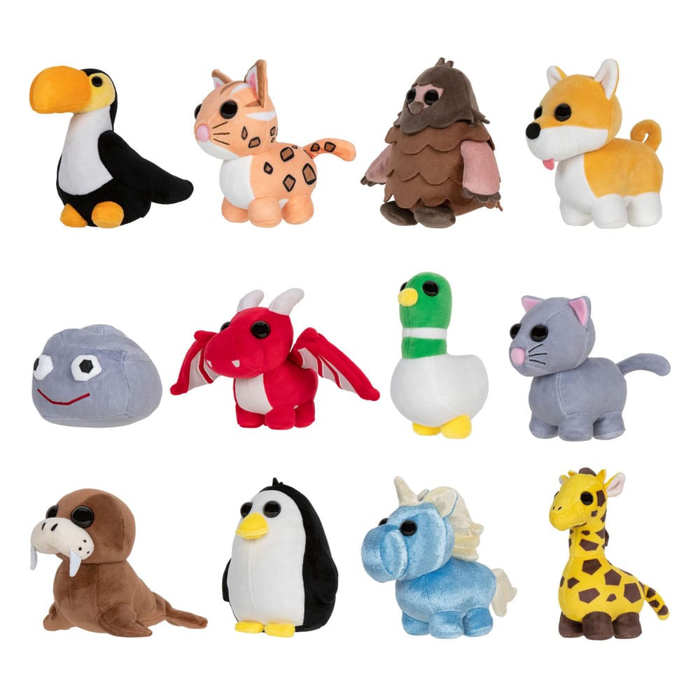 Adopt Me! Plush Figures Wave 3 Assortment (6) Plushes