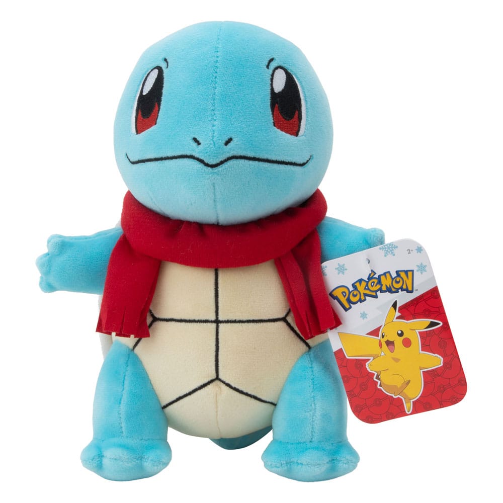 Pokémon Plush Figure Winter Squirtle with Scarf 20 cm Plushes
