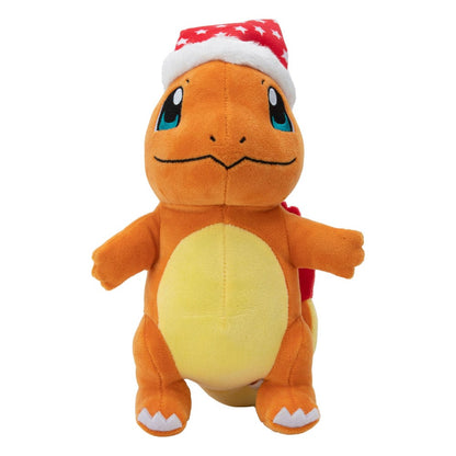 Pokémon Plush Figure Winter Charmander with Christmas Hat 20 cm Plushes