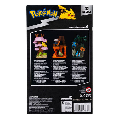Pokémon Environment Set Spring Forest & Caterpie & Pikachu 5 cm
