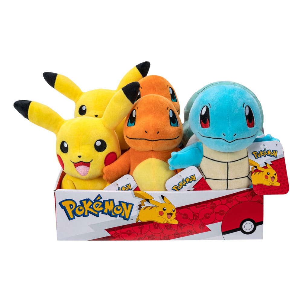 Pokémon Plush Figures Kanto 20 cm Assortment (6) Plushes