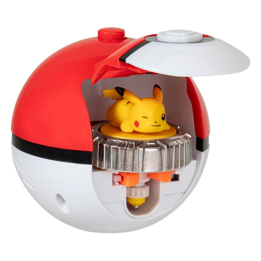 Pokémon Battle Spinner Pack Pikachu #1 & Poké Ball Action figures