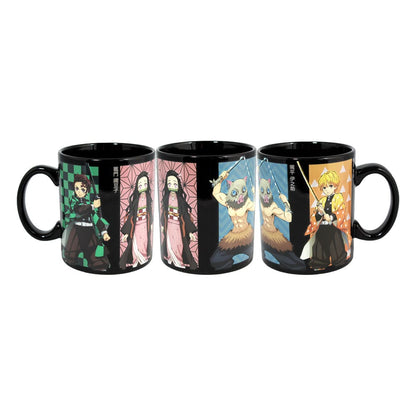 Demon Slayer Heat Change Mug Groupe 473 ml Kitchen- and Tableware