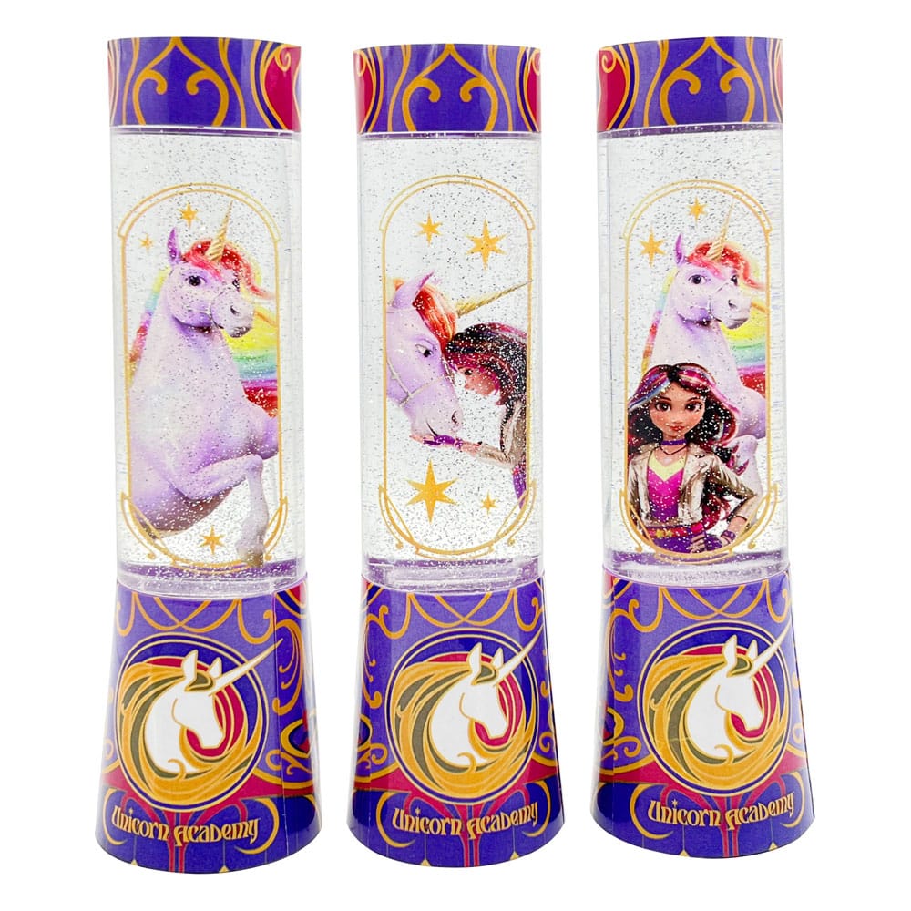 Unicorn Academy LED Glitter Lamps 15 cm Display (12)