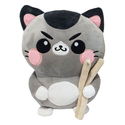 Funny Cat Plush Figure Cat with Chopsticks 25 cm