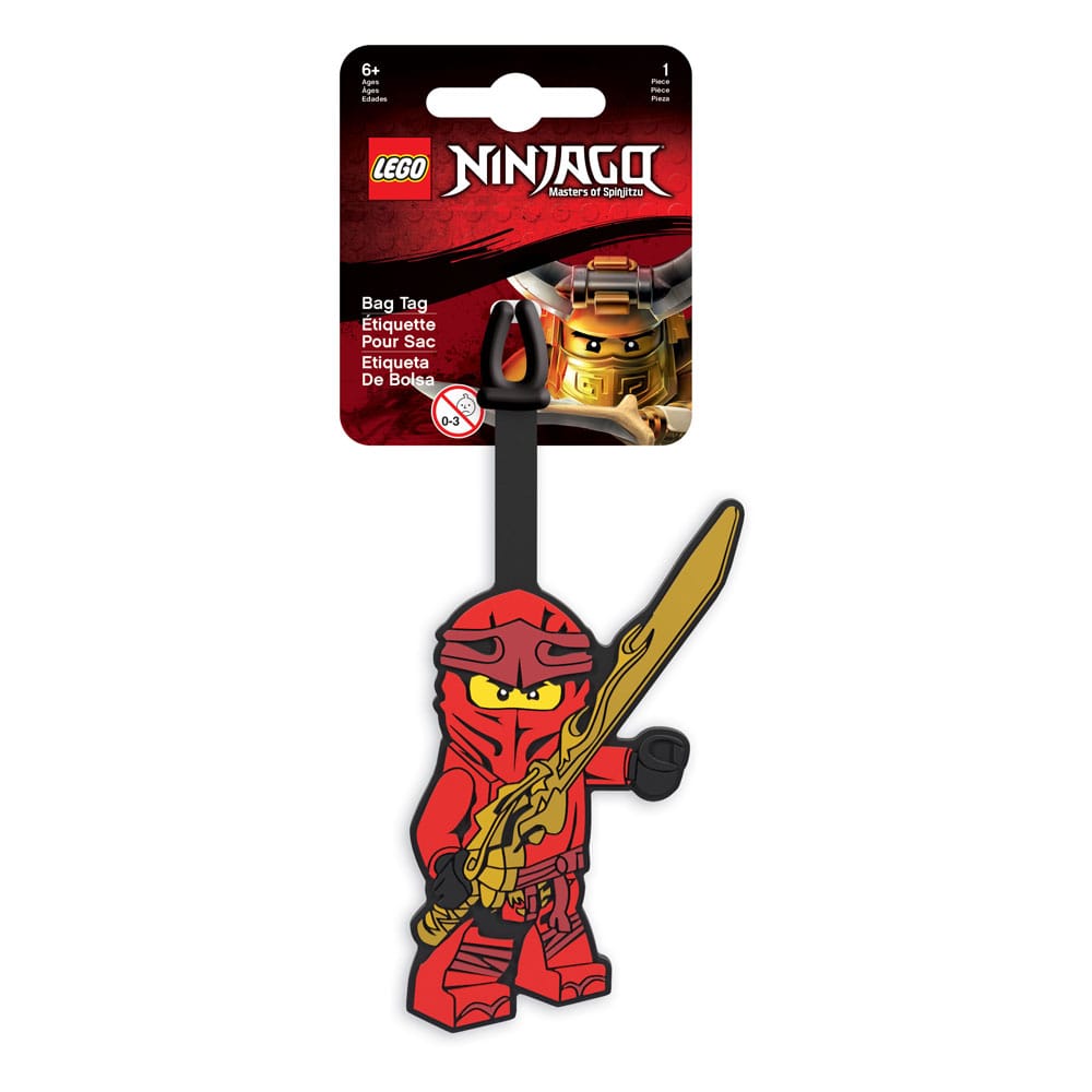 LEGO Ninjago Luggage tag Kai 9 cm Keyrings