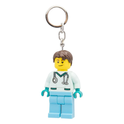 LEGO Minifigures Light-Up Keychain Doctor 8 cm Keyrings