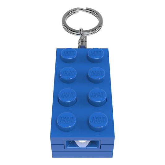 LEGO Minifigures Light-Up Keychain Stone blue 8 cm Keyrings