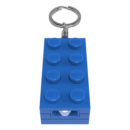 LEGO Minifigures Light-Up Keychain Stone blue 8 cm Keyrings