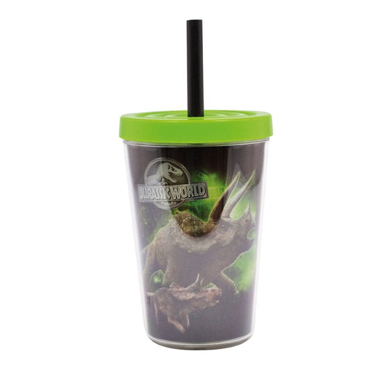 Jurassic World Drinking cup with straw 300 ml Cups & Mugs