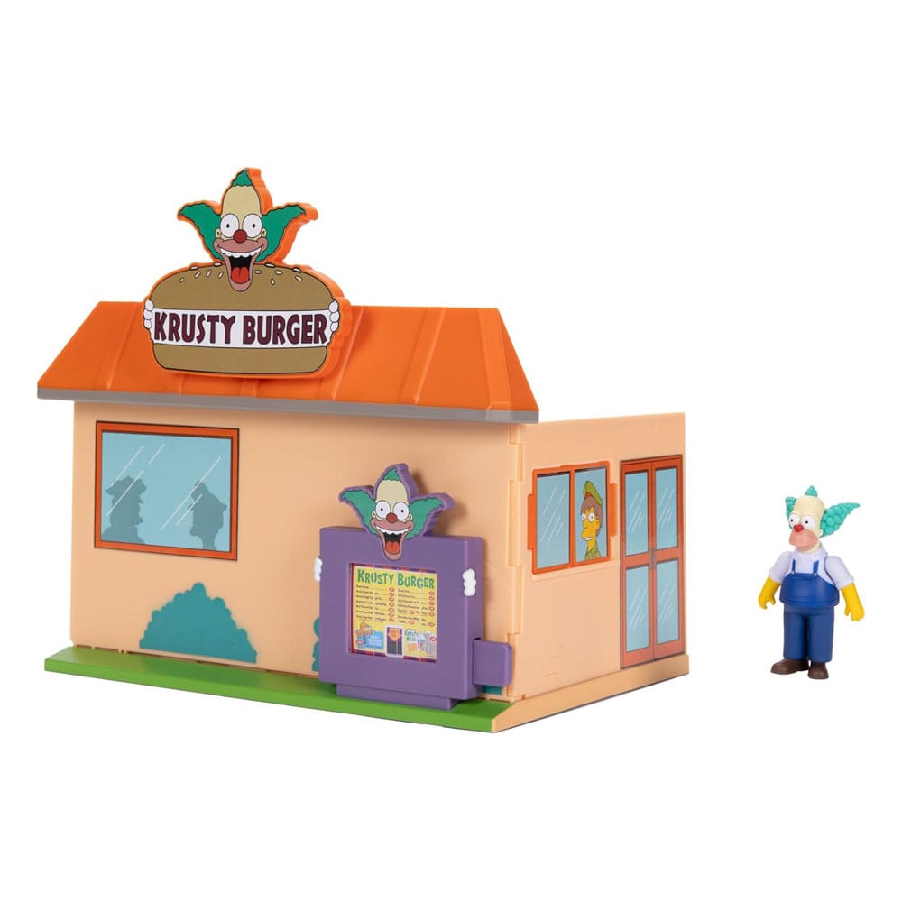 Simpsons Mini Figure Playset Krusty Burger