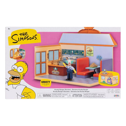 Simpsons Mini Figure Playset Krusty Burger Playsets