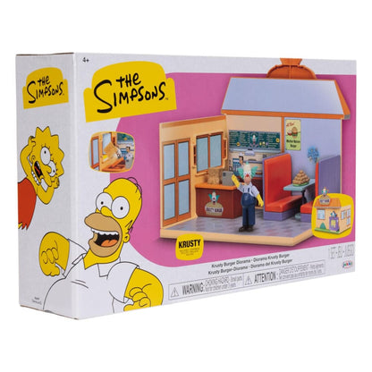 Simpsons Mini Figure Playset Krusty Burger Playsets