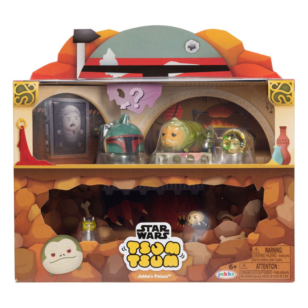 Disney Tsum Tsum Mini Figures Star Wars Jabba´s Place Deluxe Set Plushes