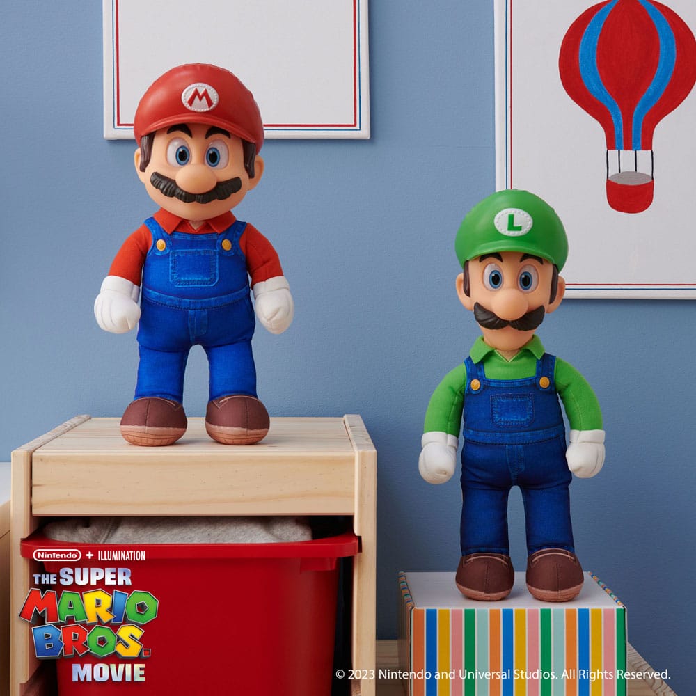 The Super Mario Bros. Movie Plush Figure Luigi 30 cm Plushes