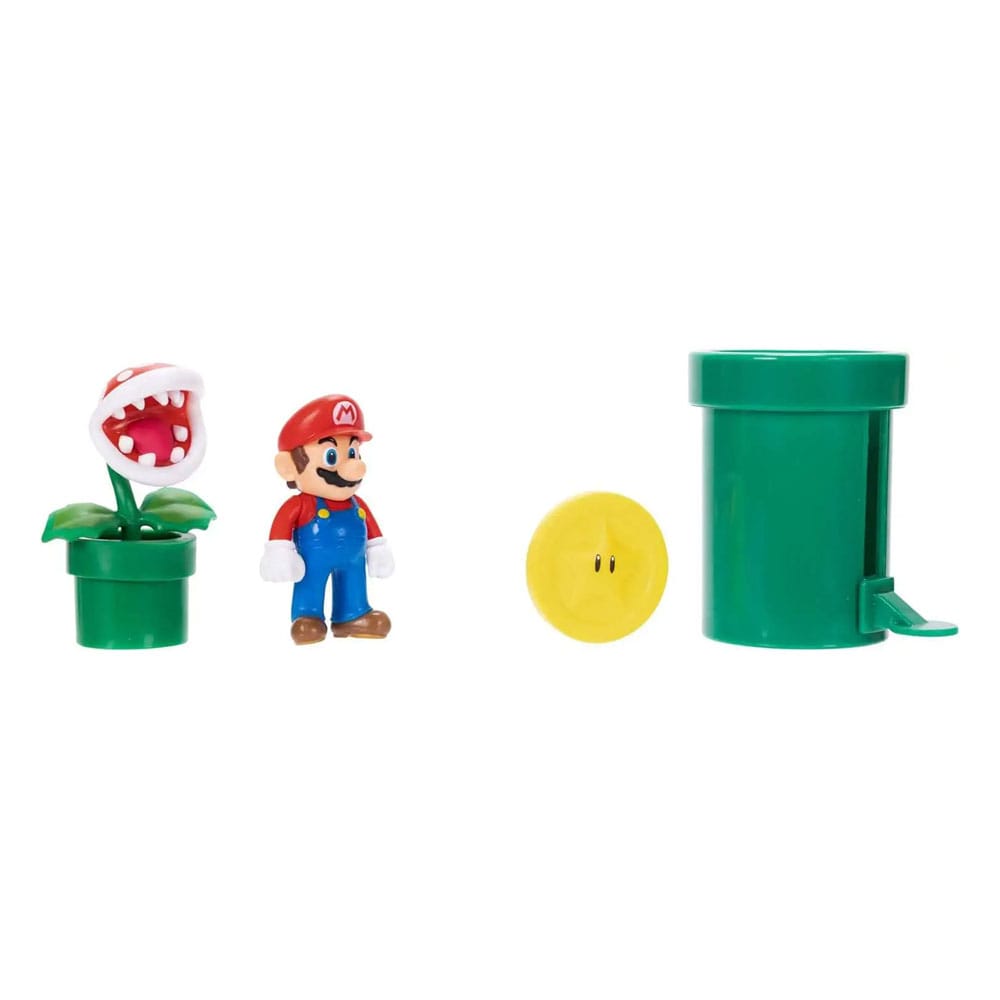 World of Nintendo Super Mario Diorama Playset Soda Jungle 6 cm
