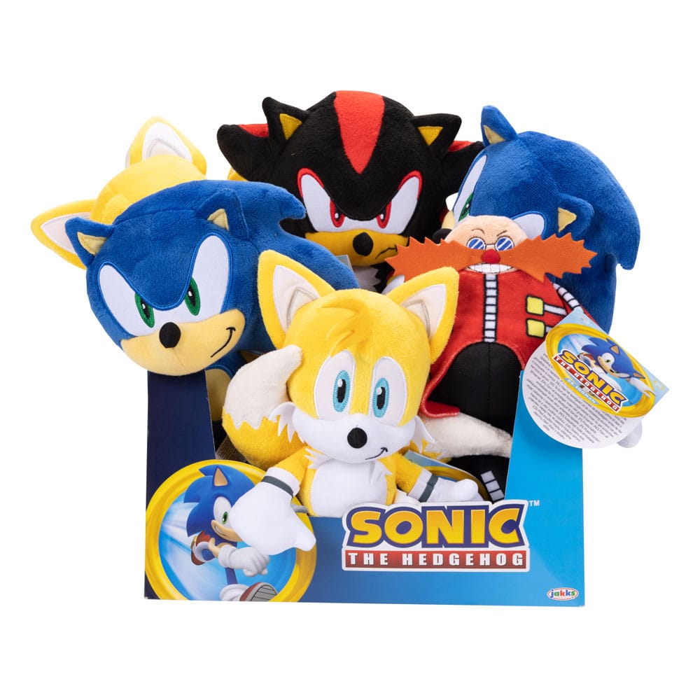 Sonic - The Hedgehog Plush Figures Wave 10 23 cm Assortment (8) Plushes