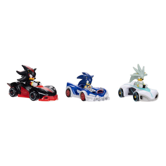 Sonic - The Hedgehog Diecast Vehicles 1/64 Wave 7 Assortment (4) Vehicles