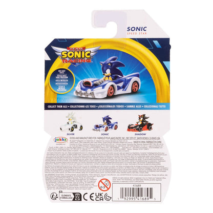 Sonic - The Hedgehog Diecast Vehicles 1/64 Wave 7 Assortment (4)