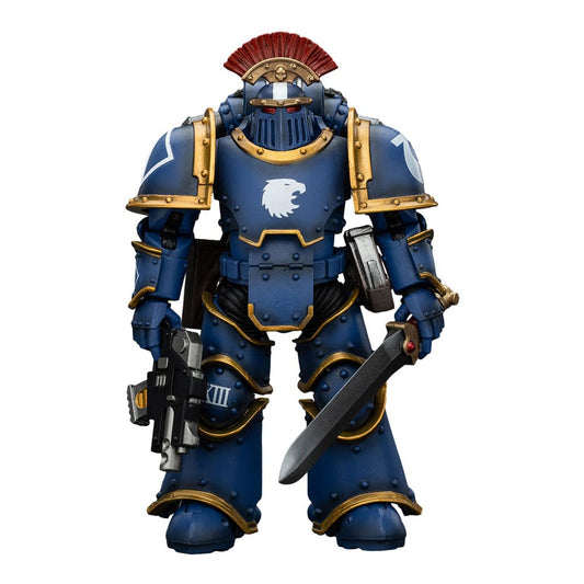 Warhammer The Horus Heresy Action Figure 1/18 Ultramarines Legion MKIII Tactical Squad Sergeant with Power Sword 12 cm
