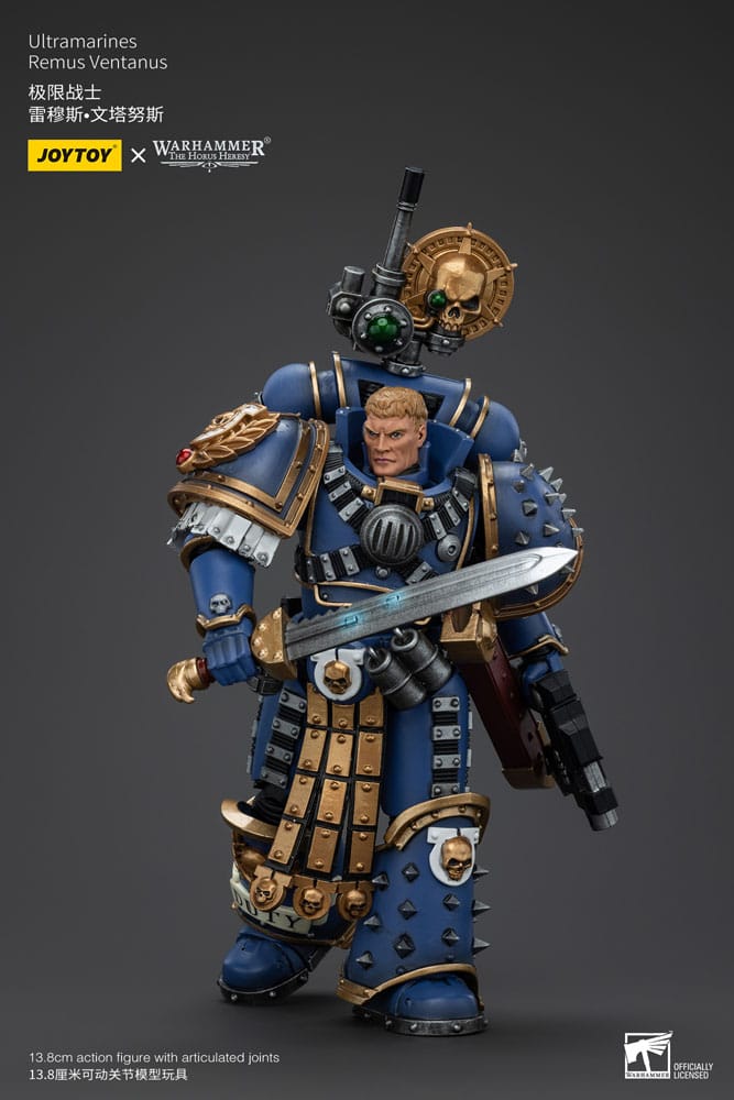 Warhammer The Horus Heresy Action Figure 1/18 Ultramarines Remus Ventanus 14 cm Action figures