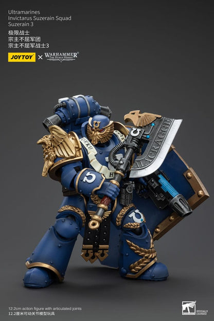 Warhammer The Horus Heresy Action Figure 1/18 Ultramarines Invictarus Suzerain Squad Suzerain 3 12 cm Action figures