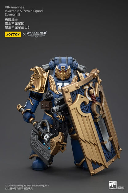 Warhammer The Horus Heresy Action Figure 1/18 Ultramarines Invictarus Suzerain Squad Suzerain 5 12 cm Action figures