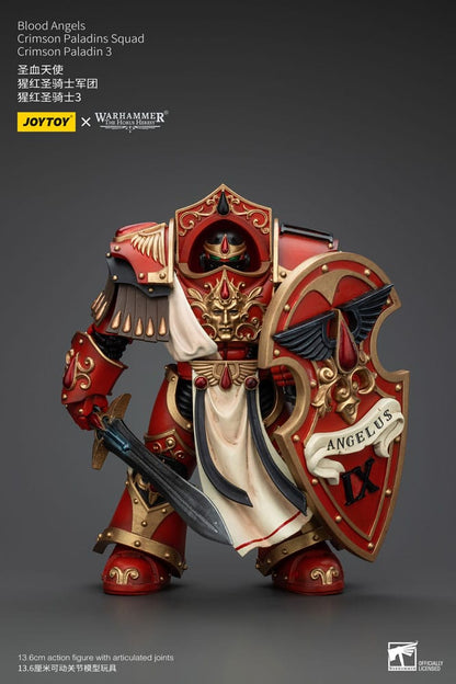 Warhammer The Horus Heresy Action Figure 1/18 Blood Angels Crimson Paladins Squad Crimson Paladin 3 14 cm Action figures