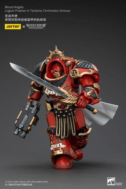 Warhammer The Horus Heresy Action Figure 1/18 Blood Angels Legion Praetor in Tartaros Terminator Armour 14 cm Action