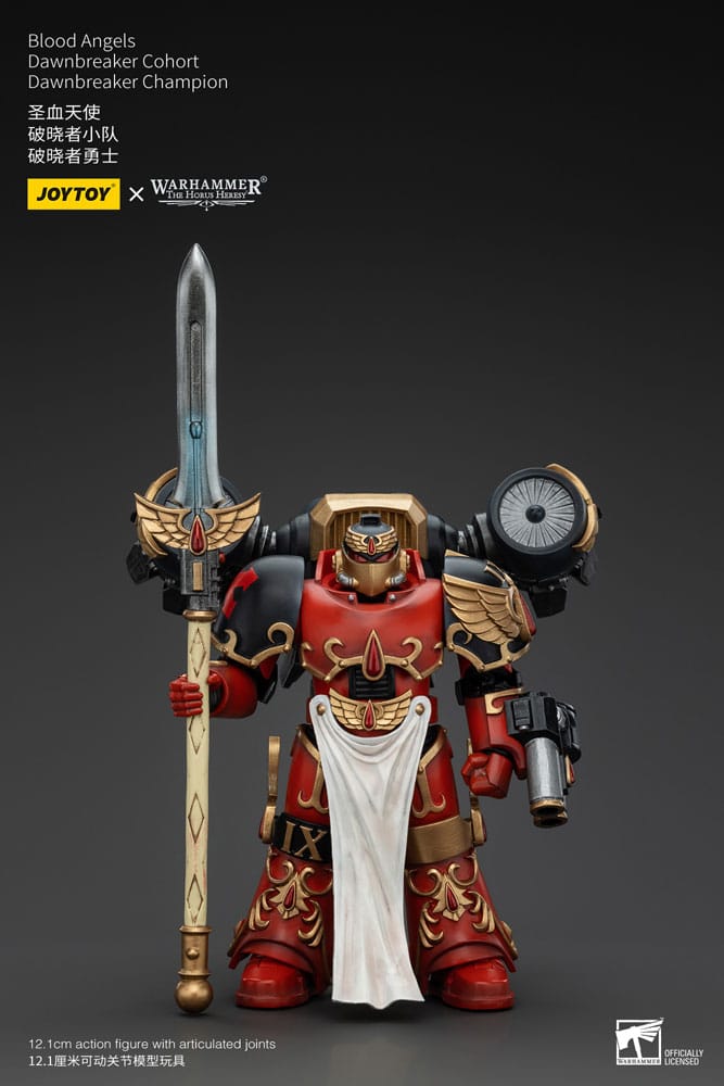 Warhammer The Horus Heresy Action Figure 1/18 Blood Angels Raldoron First Captain of the Blood Angels 13 cm Action