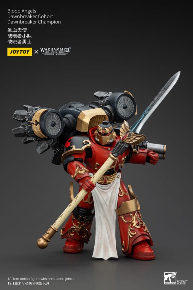 Warhammer The Horus Heresy Action Figure 1/18 Blood Angels Raldoron First Captain of the Blood Angels 13 cm Action