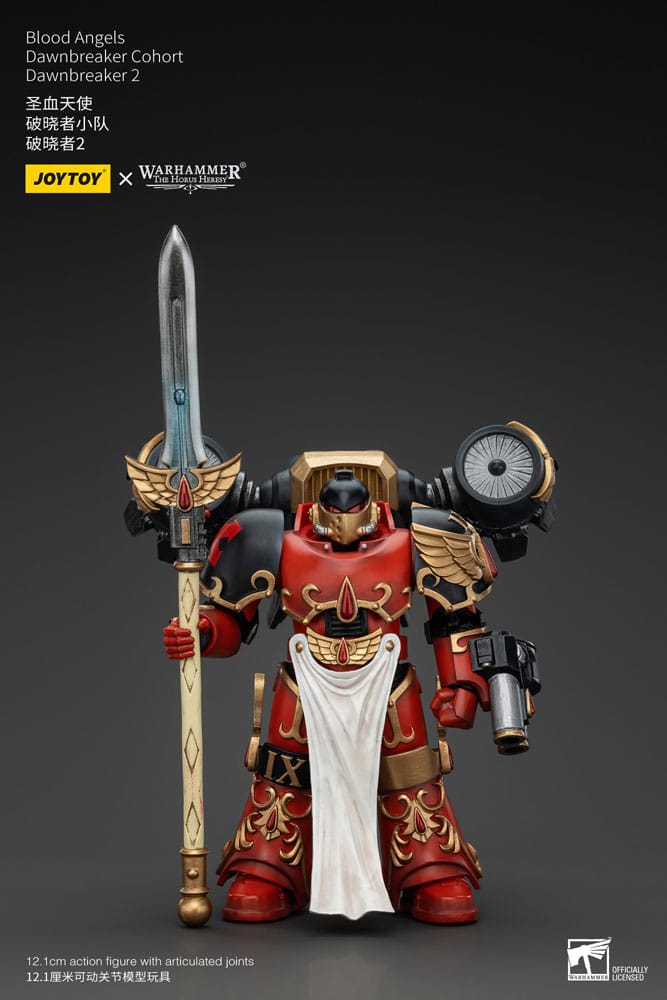 Warhammer The Horus Heresy Action Figure 1/18 Blood Angels Dawnbreaker Cohort Dawnbreaker 2 13 cm Action figures