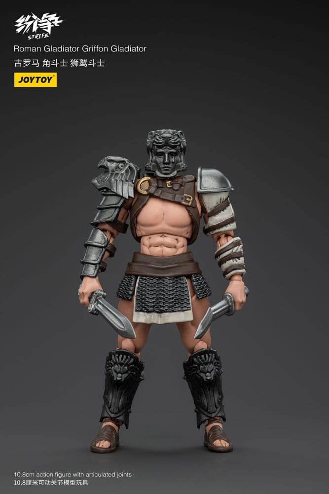 Strife Action Figure 1/18 Roman Gladiator Griffon Gladiator 11 cm Action figures