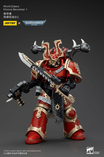 Warhammer 40k Action Figure 1/18 World Eaters Khorne Berzerker 1 13 cm Action figures