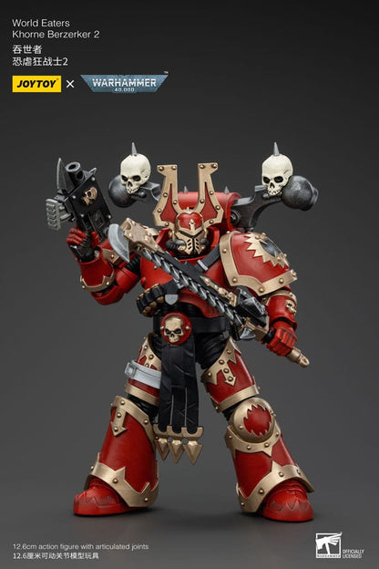 Warhammer 40k Action Figure 1/18 World Eaters Khorne Berzerker 2 13 cm Action figures